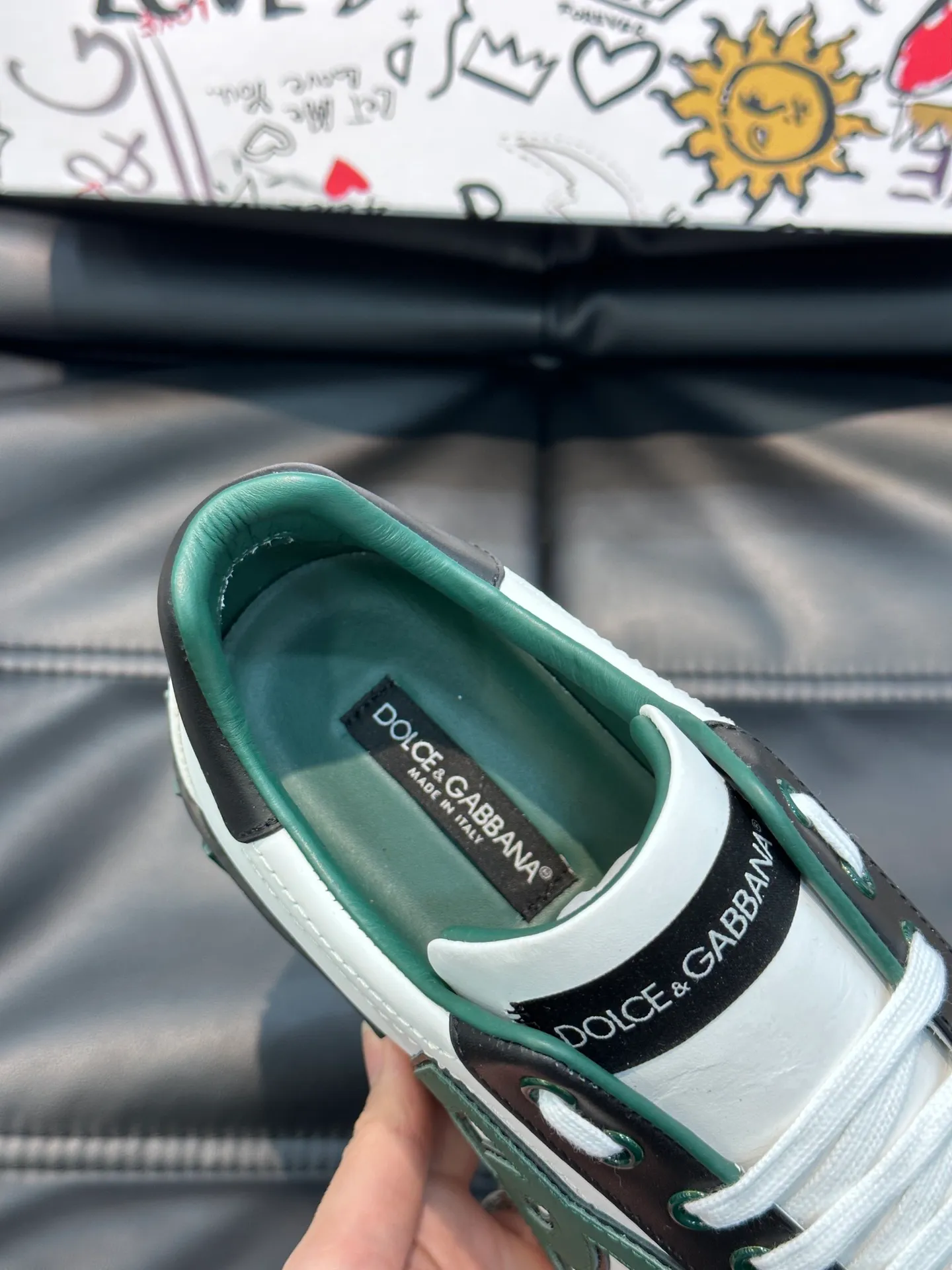Men's shoes 💰p400 "DG" premium men's casual sports shoes! Imported original cowhide, imported original hardware, exquisite and luxurious, super A level! Compared with the genuine product at the counter, the version is no worse at all! Size:38-45 (46 customized)